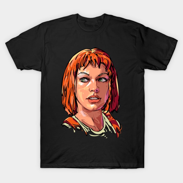 Leeloo T-Shirt by nabakumov